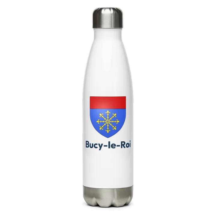 Gourde inox blason de Bucy-le-Roi