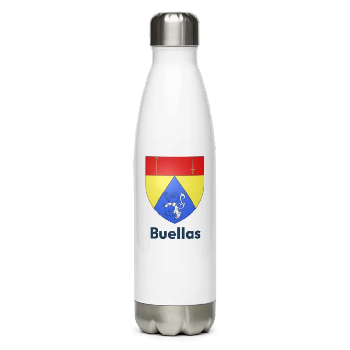 Gourde inox blason de Buellas