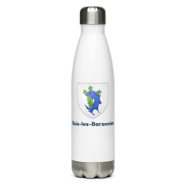Gourde inox blason de Buis-les-Baronnies