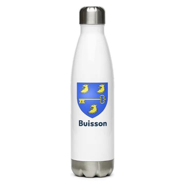 Gourde inox blason de Buisson