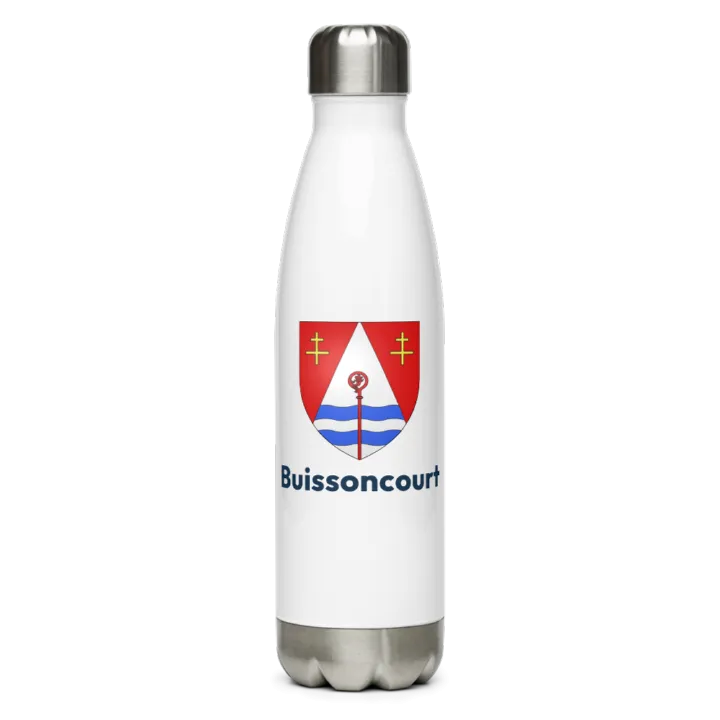 Gourde inox blason de Buissoncourt