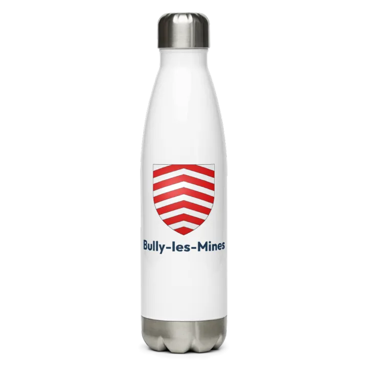Gourde inox blason de Bully-les-Mines