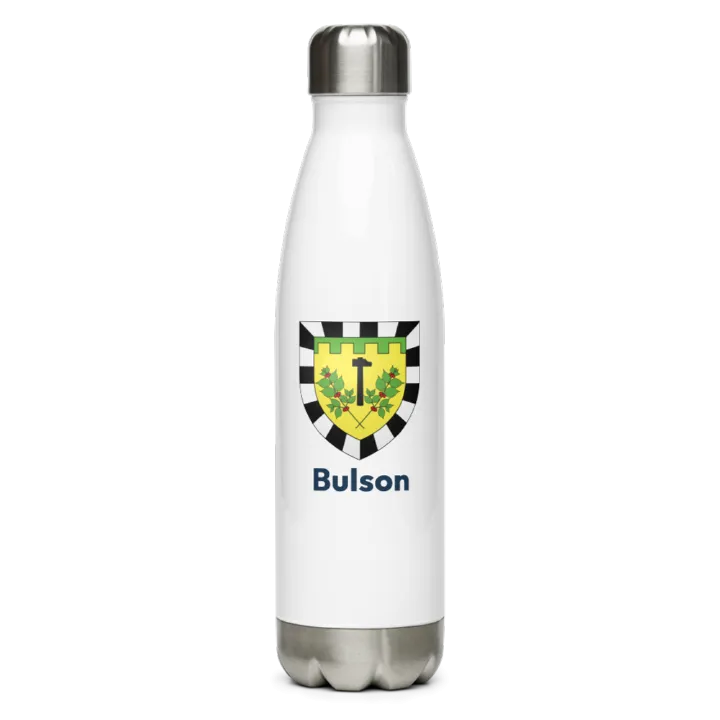 Gourde inox blason de Bulson