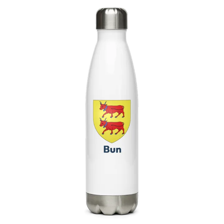 Gourde inox blason de Bun