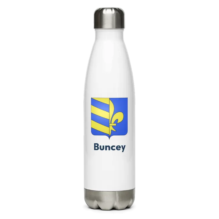 Gourde inox blason de Buncey