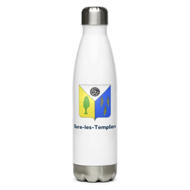 Gourde inox blason de Bure-les-Templiers