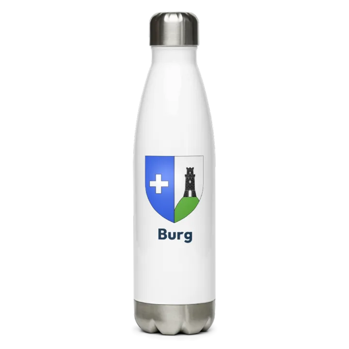 Gourde inox blason de Burg