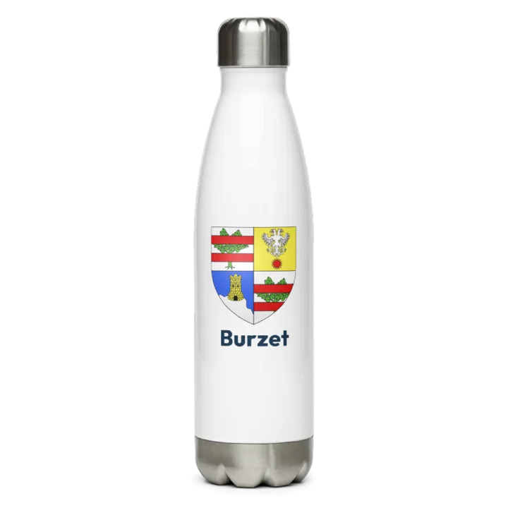 Gourde inox blason de Burzet