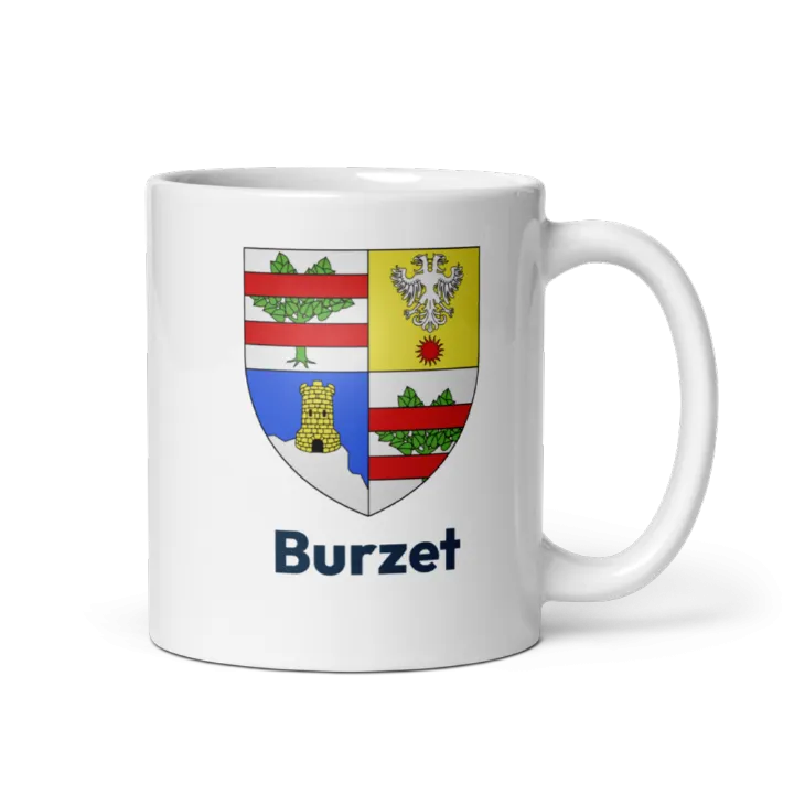 Mug blason de Burzet