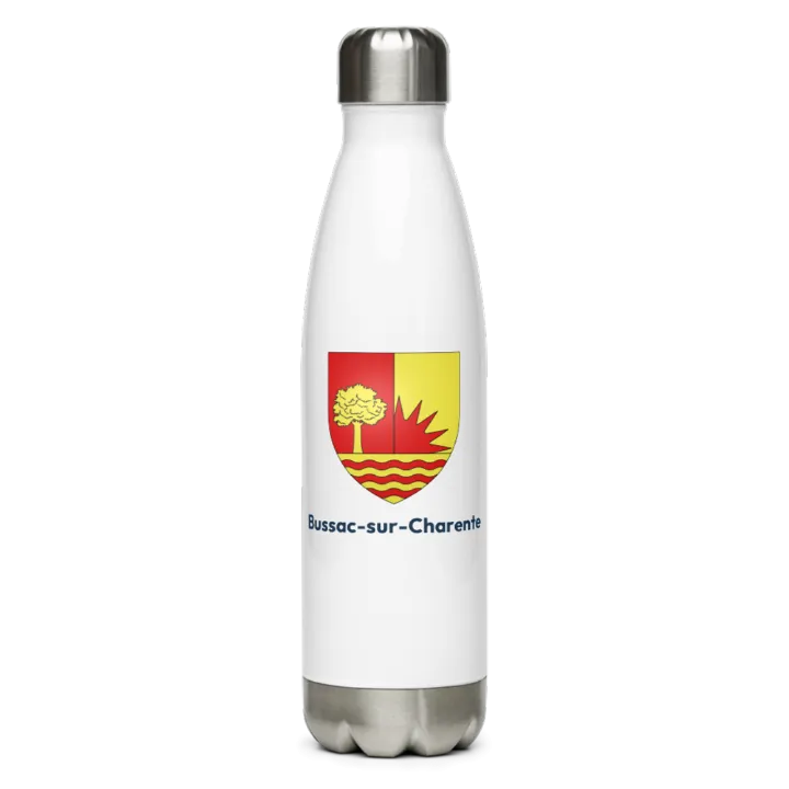 Gourde inox blason de Bussac-sur-Charente