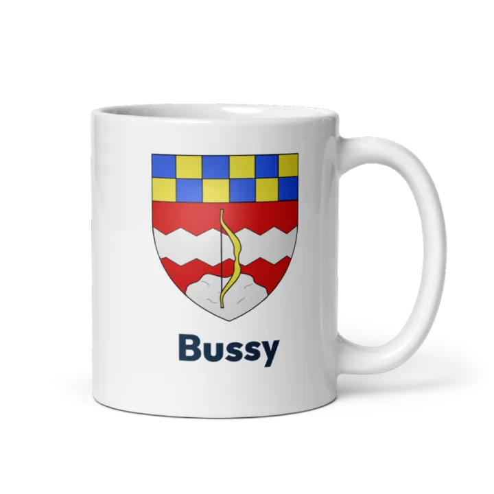 Mug blason de Bussy
