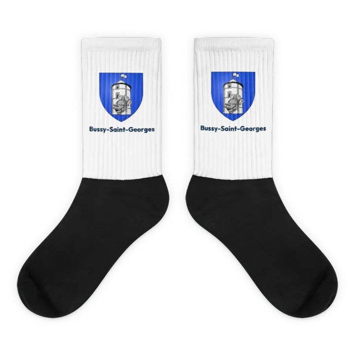 Chaussettes — blason de Bussy-Saint-Georges