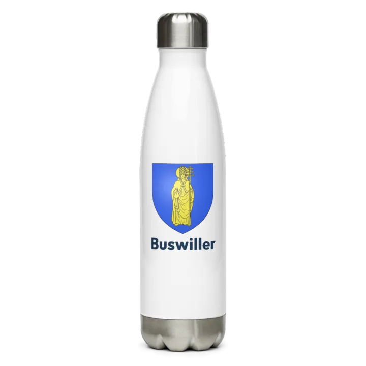 Gourde inox blason de Buswiller