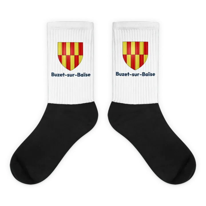 Chaussettes — blason de Buzet-sur-Baïse