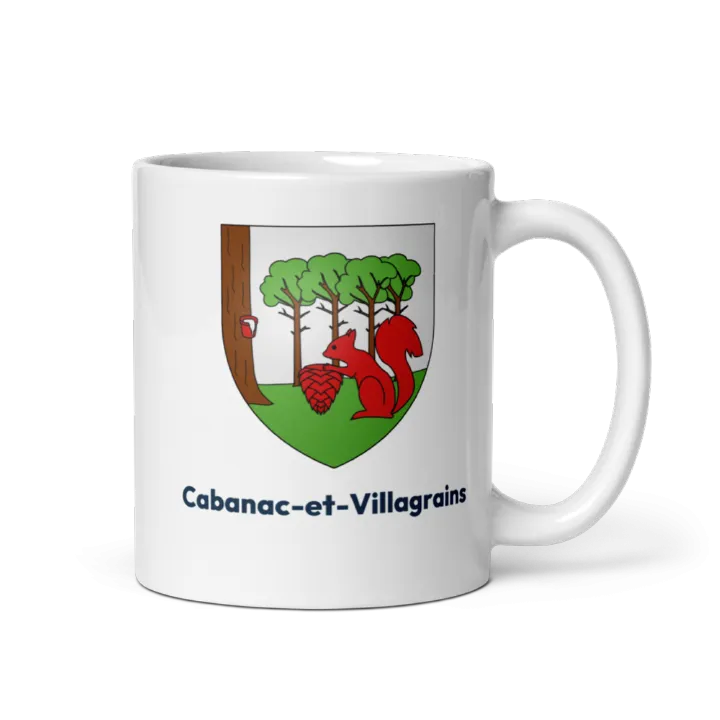 Mug blason de Cabanac-et-Villagrains