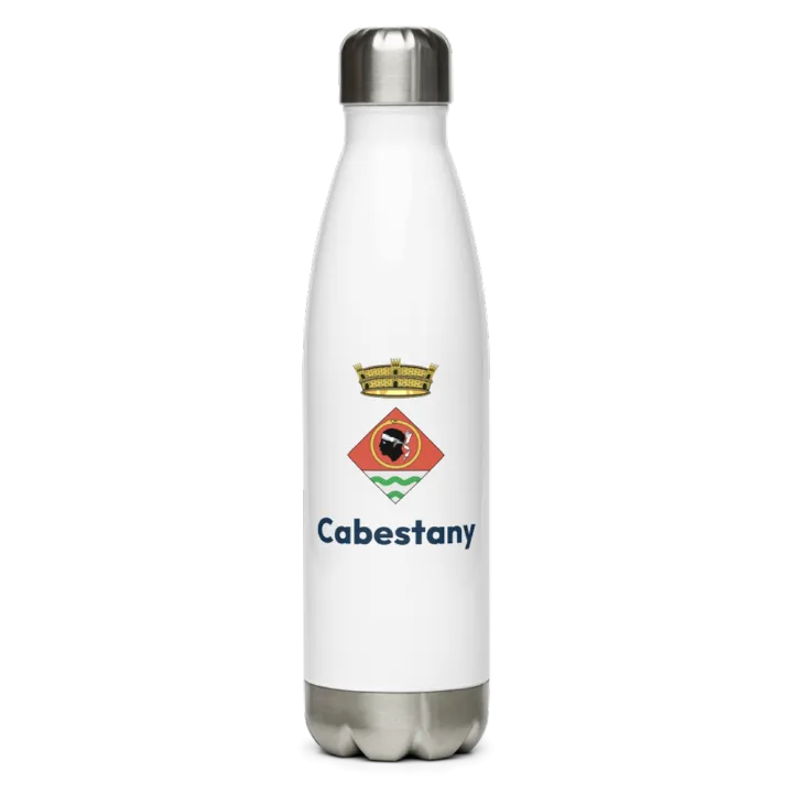 Gourde inox blason de Cabestany