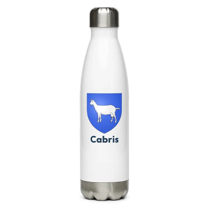 Gourde inox blason de Cabris