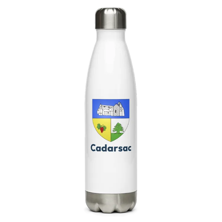 Gourde inox blason de Cadarsac
