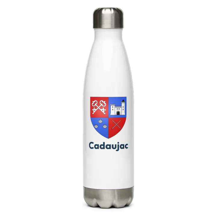 Gourde inox blason de Cadaujac