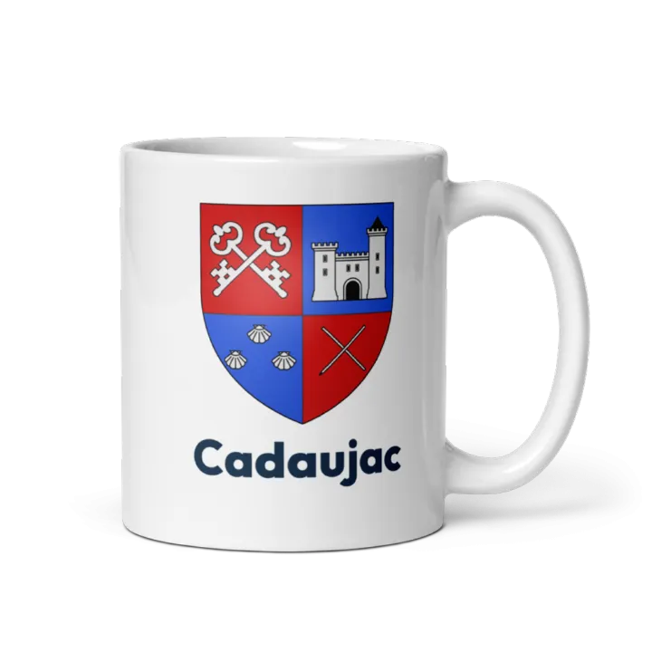 Mug blason de Cadaujac