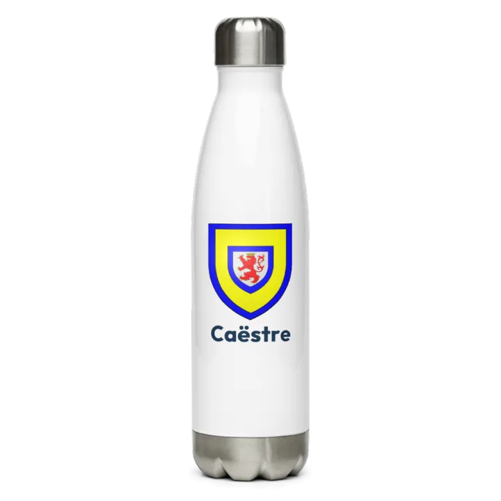 Gourde inox blason de Caëstre