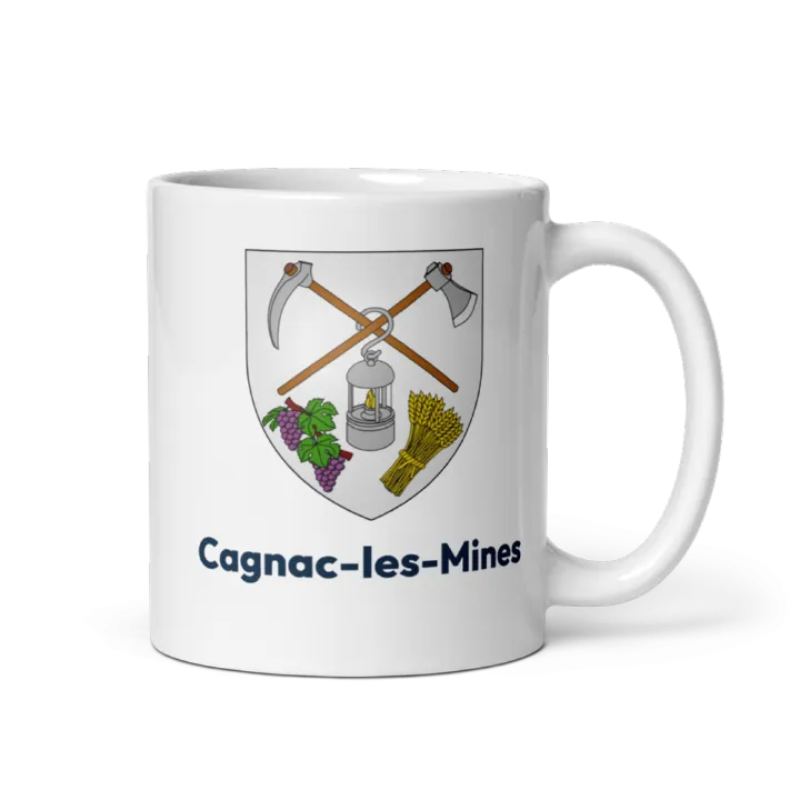 Mug blason de Cagnac-les-Mines
