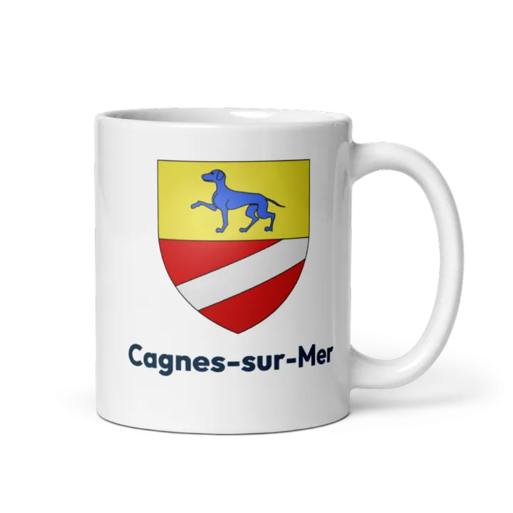 Mug blason de Cagnes-sur-Mer
