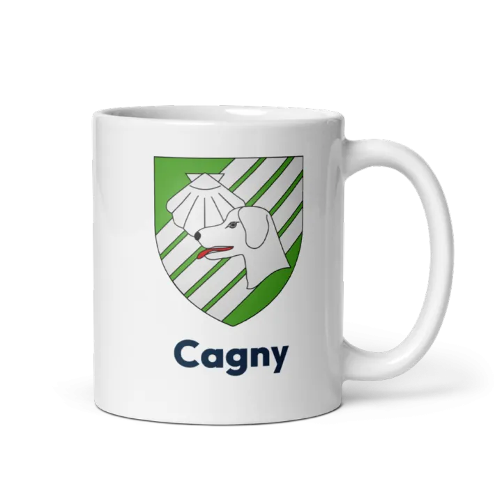 Mug blason de Cagny