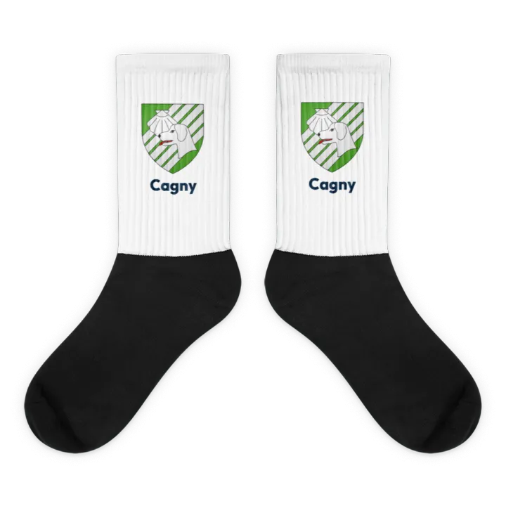 Chaussettes — blason de Cagny