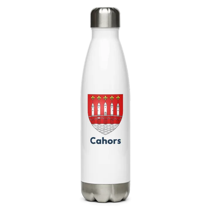 Gourde inox blason de Cahors