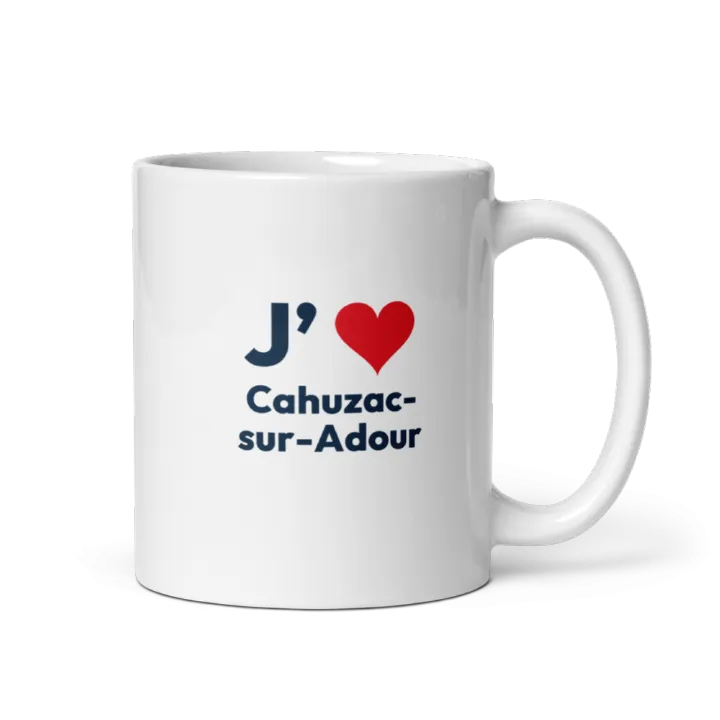 Mug « J’❤ Cahuzac-sur-Adour »