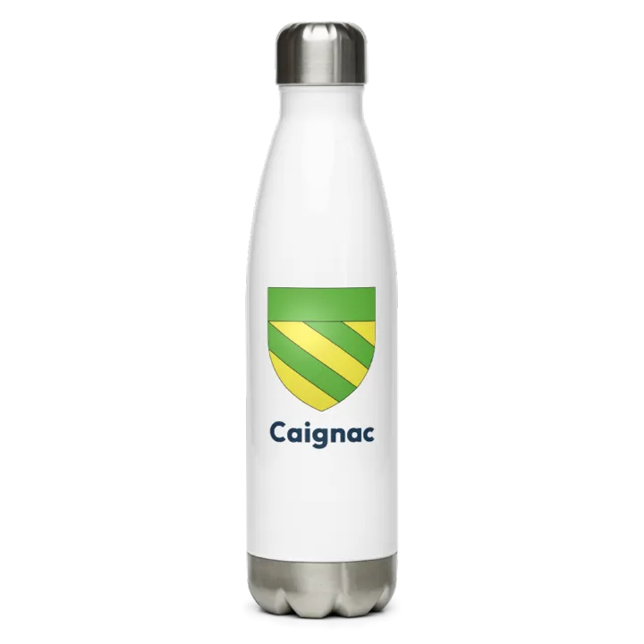 Gourde inox blason de Caignac