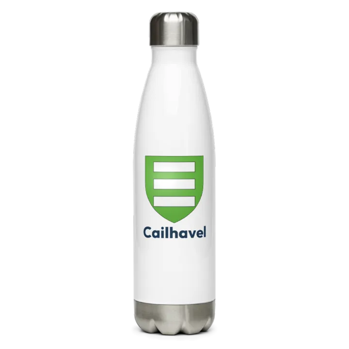 Gourde inox blason de Cailhavel