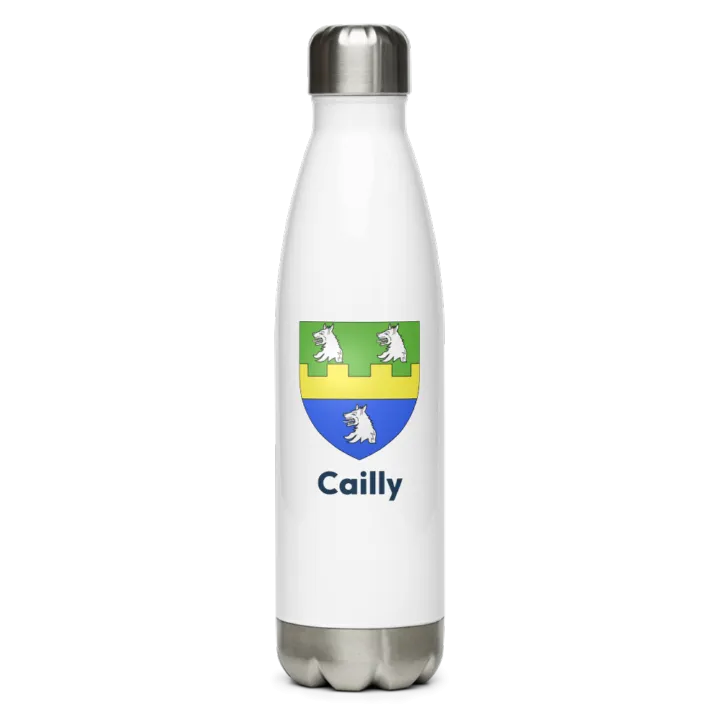 Gourde inox blason de Cailly