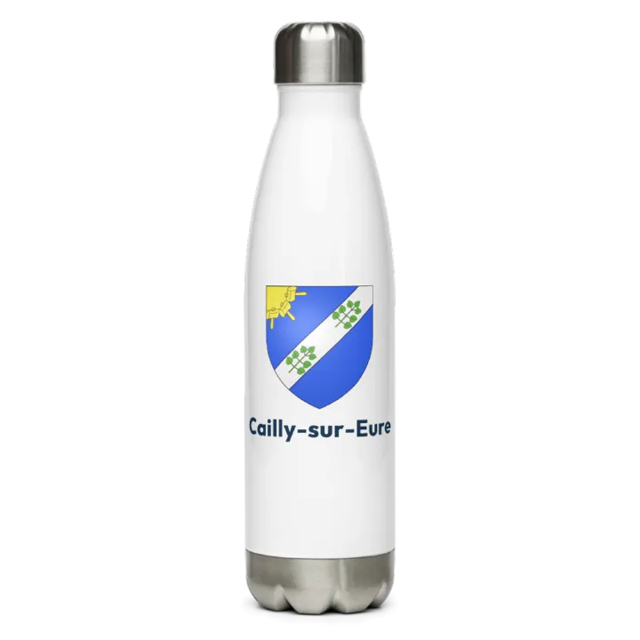 Gourde inox blason de Cailly-sur-Eure