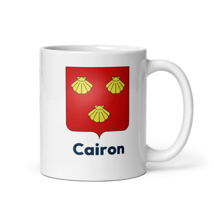 Mug blason de Cairon