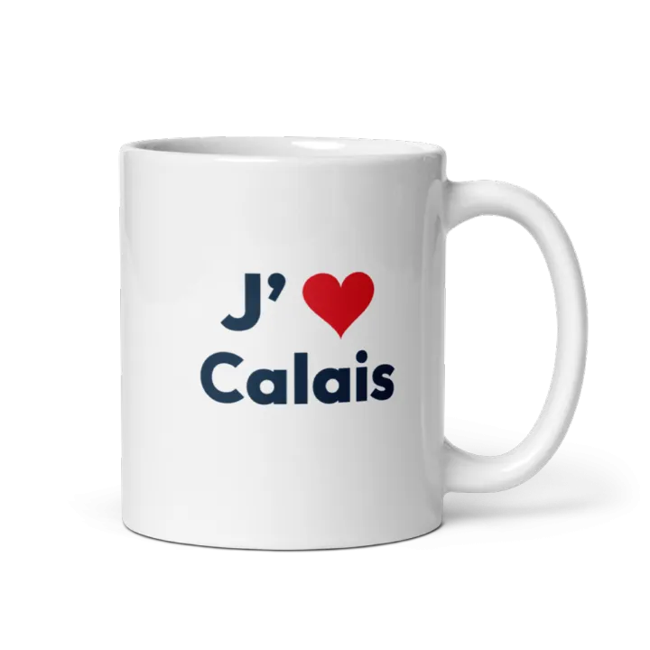 Mug « J’❤ Calais »