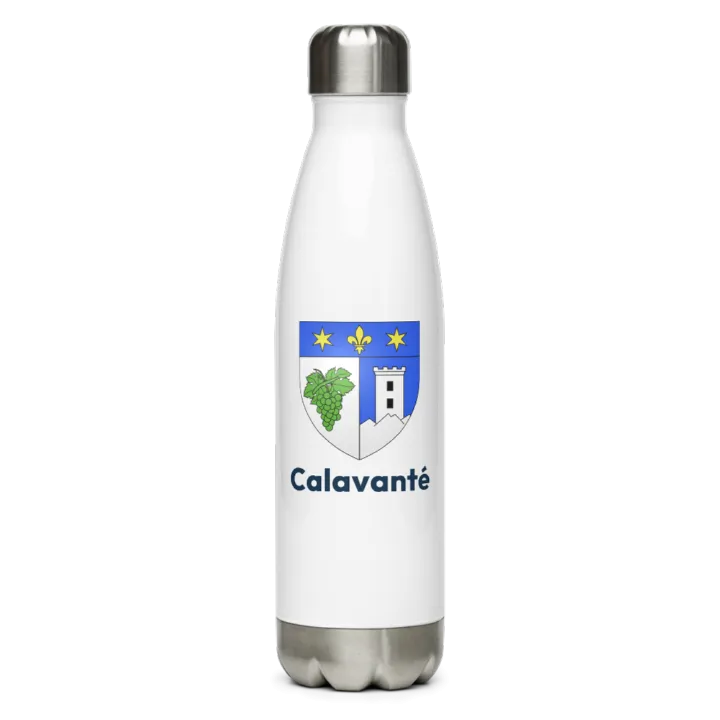 Gourde inox blason de Calavanté