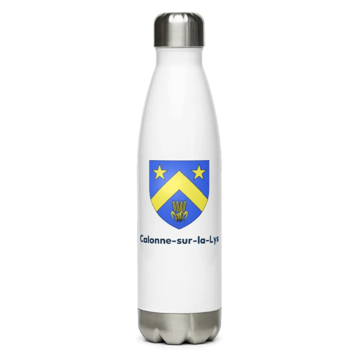 Gourde inox blason de Calonne-sur-la-Lys