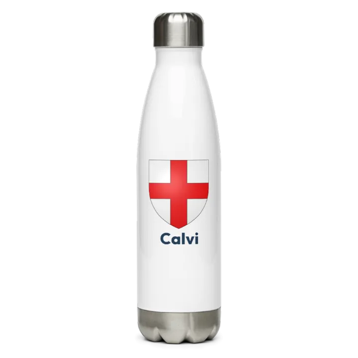 Gourde inox blason de Calvi