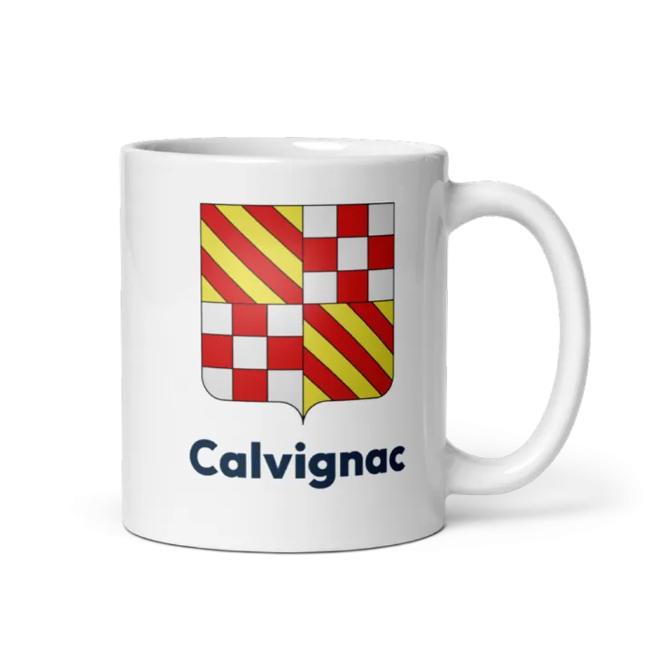 Mug blason de Calvignac