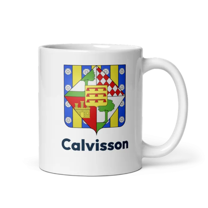 Mug blason de Calvisson