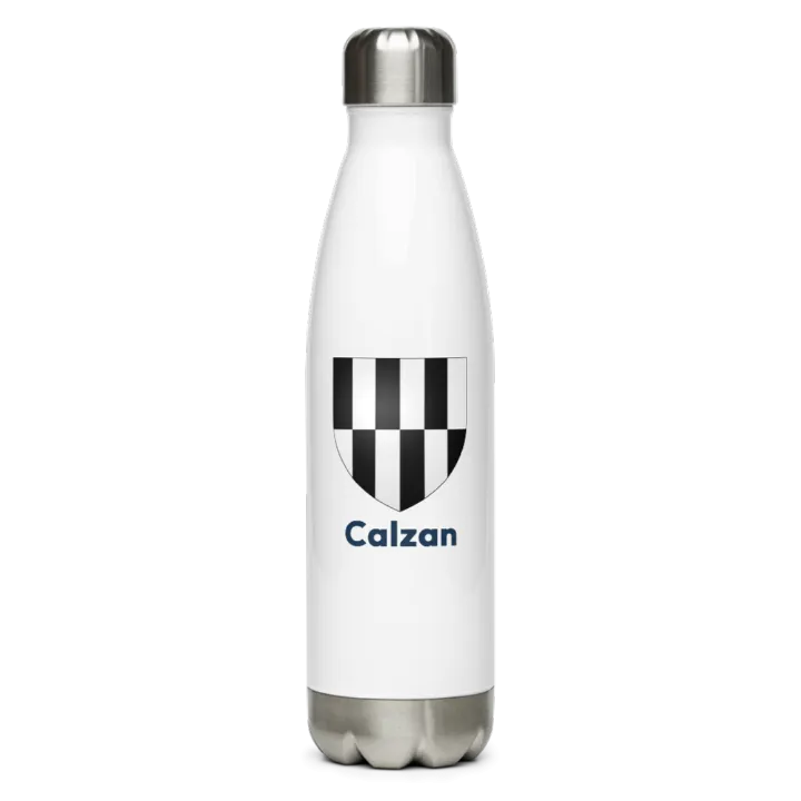 Gourde inox blason de Calzan