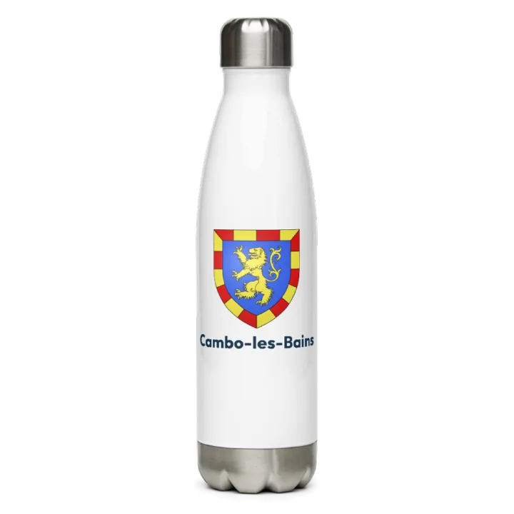 Gourde inox blason de Cambo-les-Bains