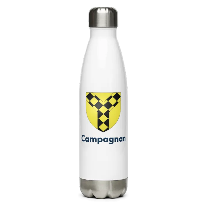Gourde inox blason de Campagnan