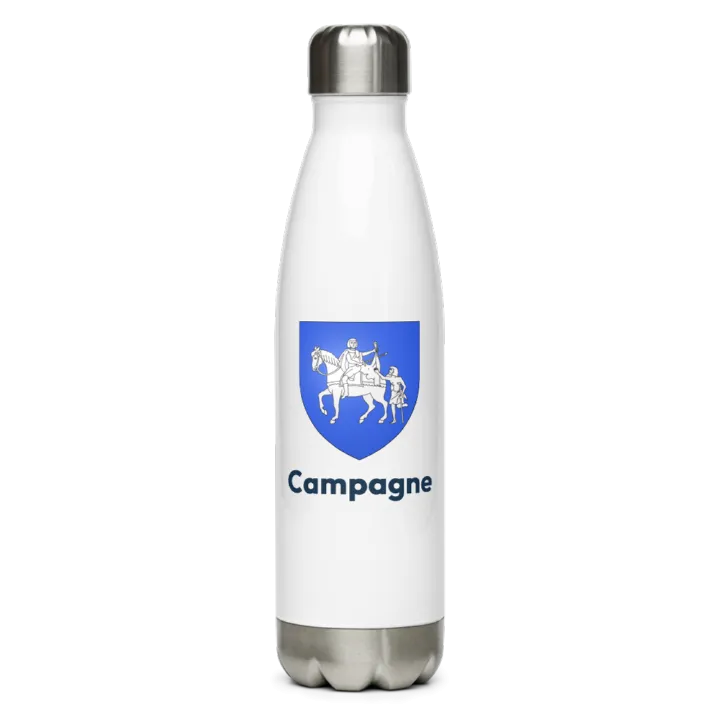 Gourde inox blason de Campagne