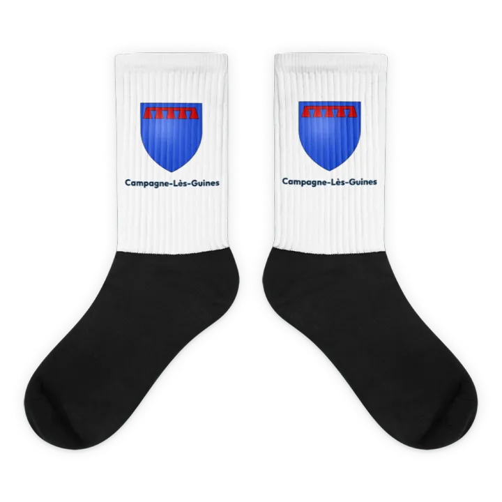 Chaussettes — blason de Campagne-lès-Guines