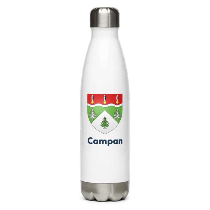 Gourde inox blason de Campan