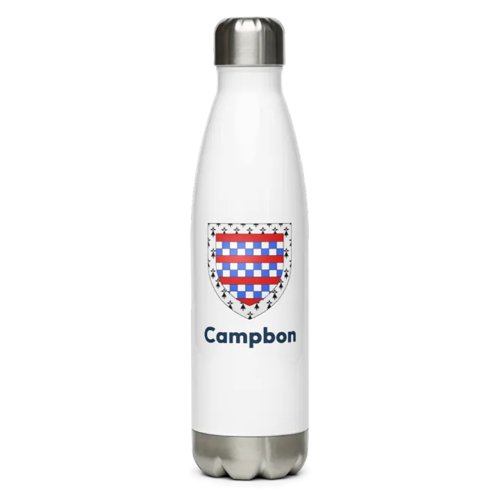 Gourde inox — blason de Campbon