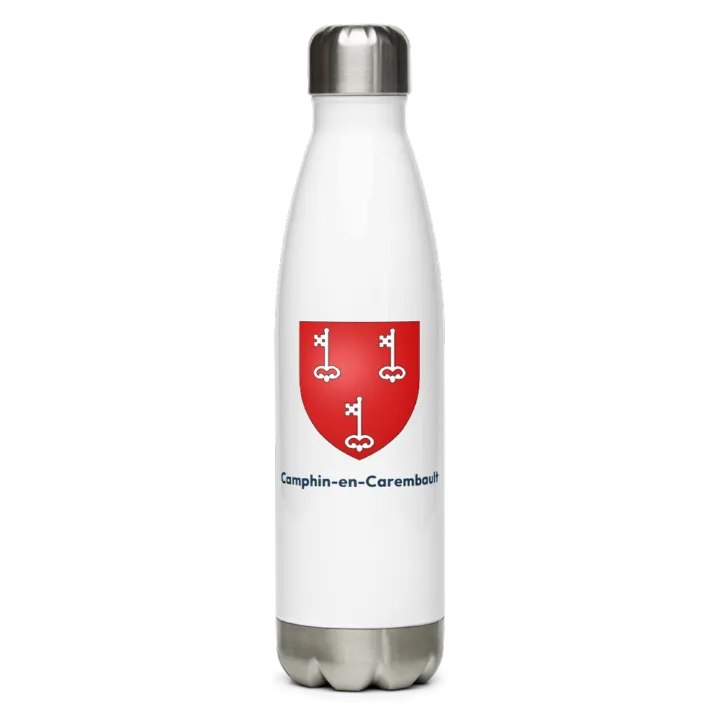Gourde inox blason de Camphin-en-Carembault
